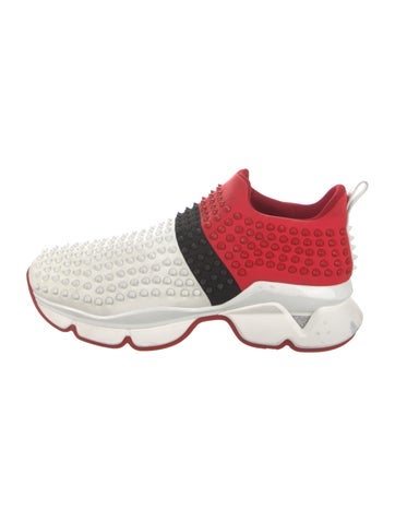 Christian Louboutin Sneakers Neoprene Colorblock Pattern 13