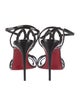 Christian Louboutin Patent Leather Slingback Sandals