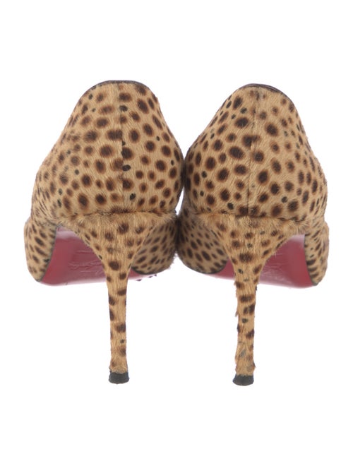 Christian Louboutin Ponyhair Animal Print Pumps
