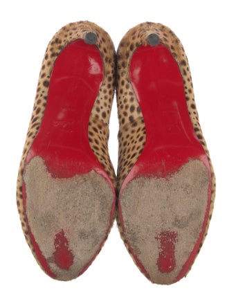 Christian Louboutin Ponyhair Animal Print Pumps