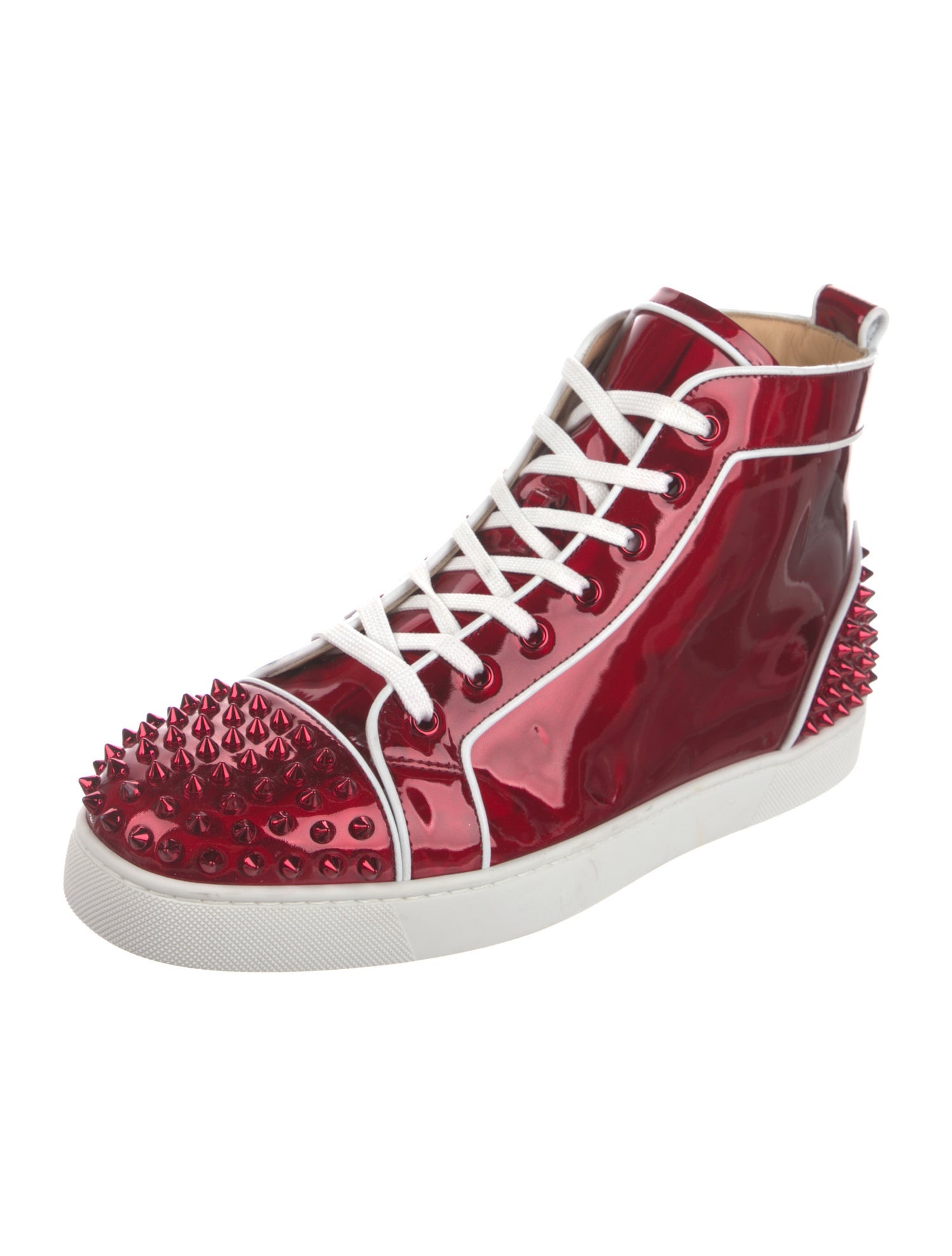Christian Louboutin Patent Leather Sneakers
