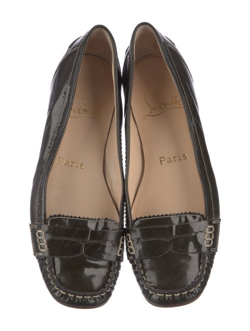 Christian Louboutin Patent Leather Loafers