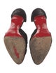 Christian Louboutin Suede D'Orsay Pumps