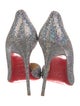Christian Louboutin Glitter D'Orsay Pumps