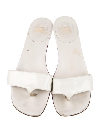 Christian Louboutin Leather Slides