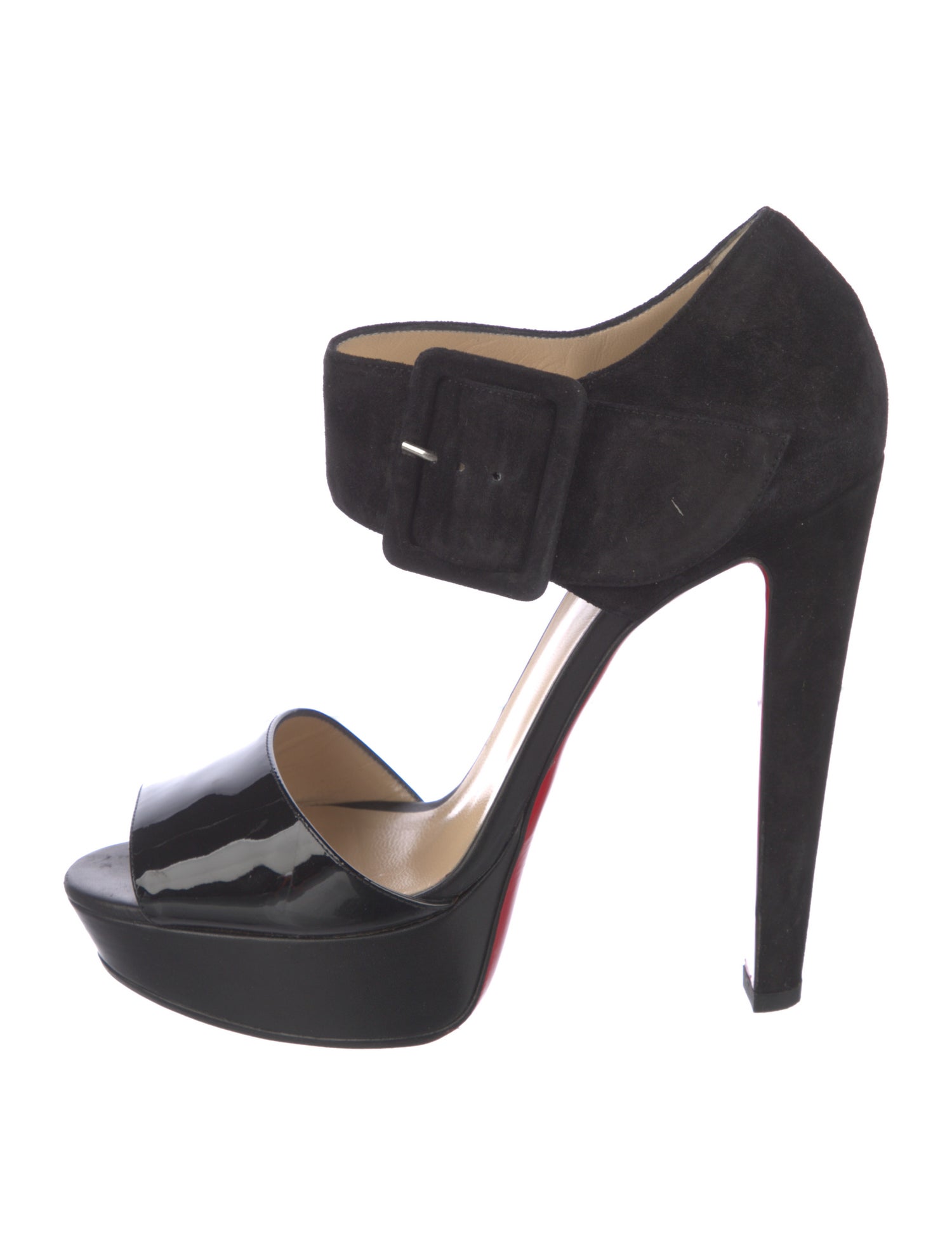 Christian Louboutin Suede Sandals