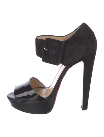 Christian Louboutin Suede Sandals