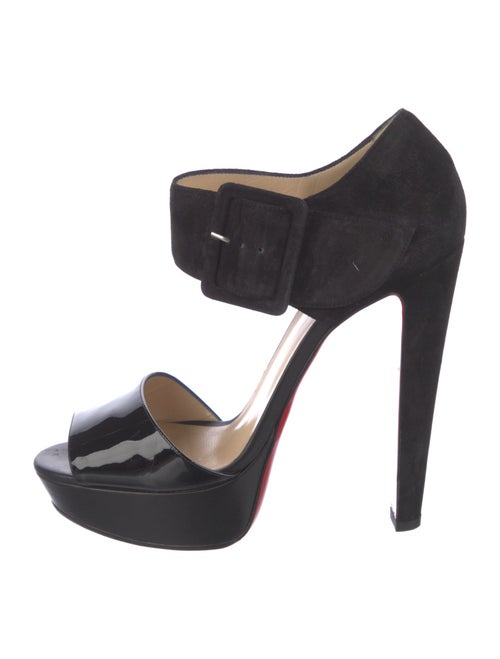 Christian Louboutin Suede Sandals
