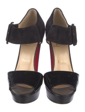 Christian Louboutin Suede Sandals