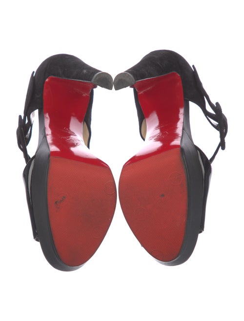 Christian Louboutin Suede Sandals