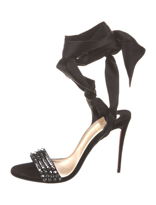 Christian Louboutin Satin Sandals