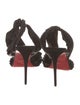 Christian Louboutin Satin Sandals