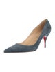 Christian Louboutin Suede Pumps