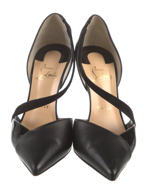 Christian Louboutin Leather D'Orsay Pumps