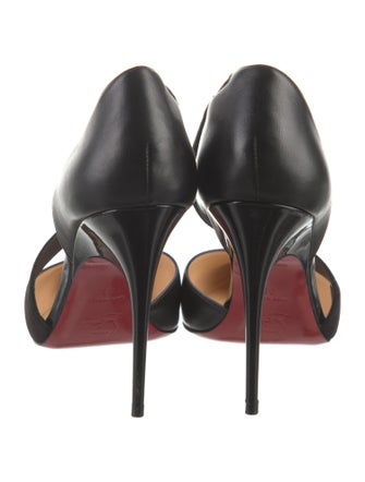 Christian Louboutin Leather D'Orsay Pumps