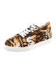 Christian Louboutin Canvas Printed Sneakers