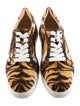 Christian Louboutin Canvas Printed Sneakers