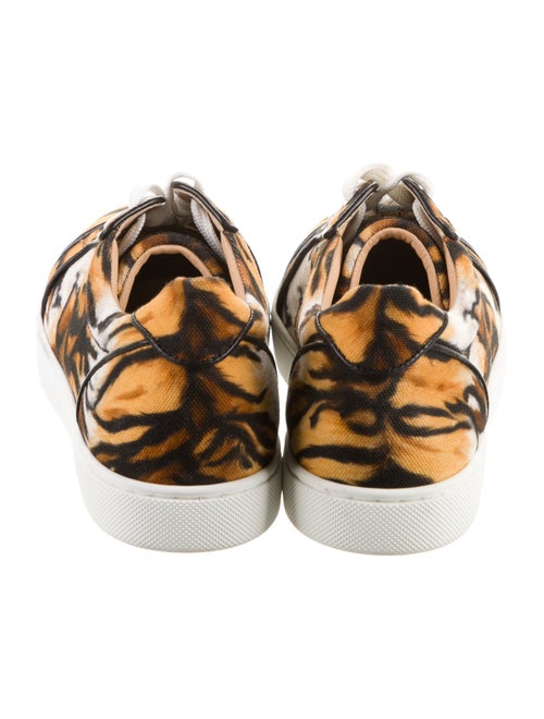 Christian Louboutin Canvas Printed Sneakers