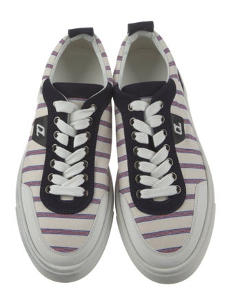 Christian Louboutin Canvas Printed Sneakers