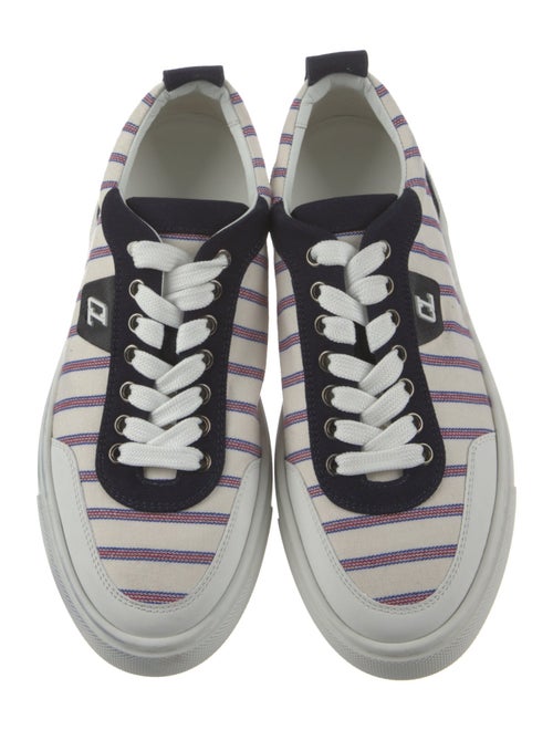 Christian Louboutin Canvas Printed Sneakers