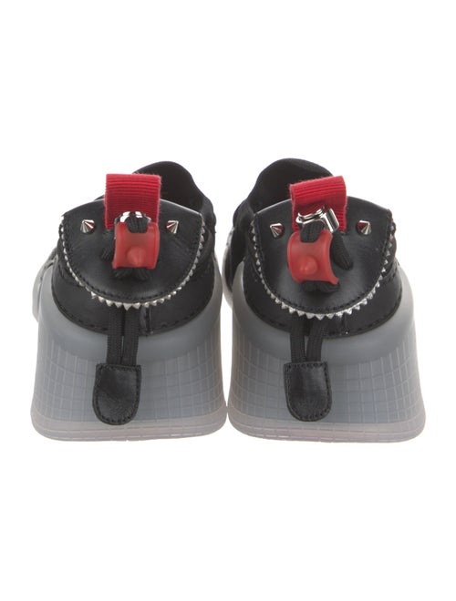 Christian Louboutin Suede Printed Sneakers