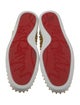 Christian Louboutin Patent Leather Studded Accents Sneakers