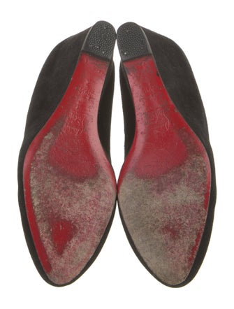Christian Louboutin Suede Pumps