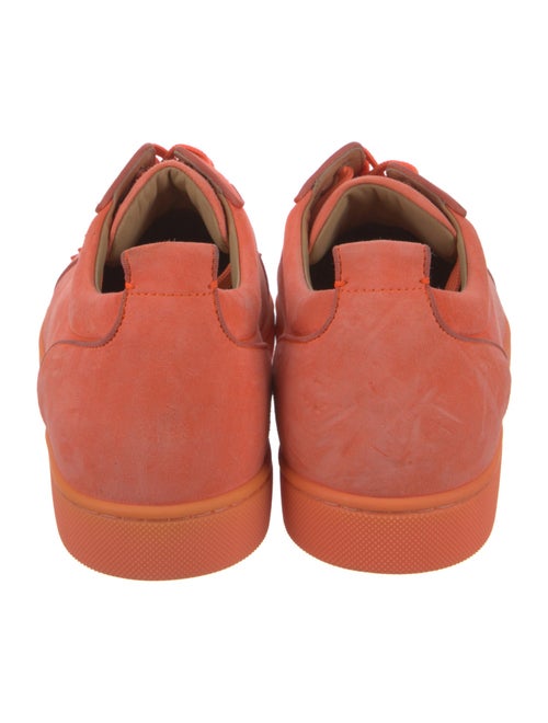 Christian Louboutin Suede Studded Accents Sneakers