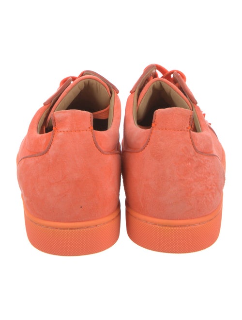 Christian Louboutin Suede Studded Accents Sneakers