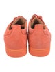 Christian Louboutin Suede Studded Accents Sneakers