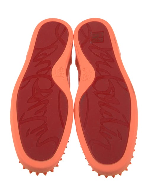 Christian Louboutin Suede Studded Accents Sneakers
