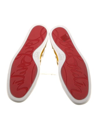 Christian Louboutin Patent Leather Sneakers