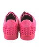 Christian Louboutin Suede Studded Accents Sneakers