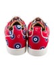 Christian Louboutin Satin Printed Sneakers