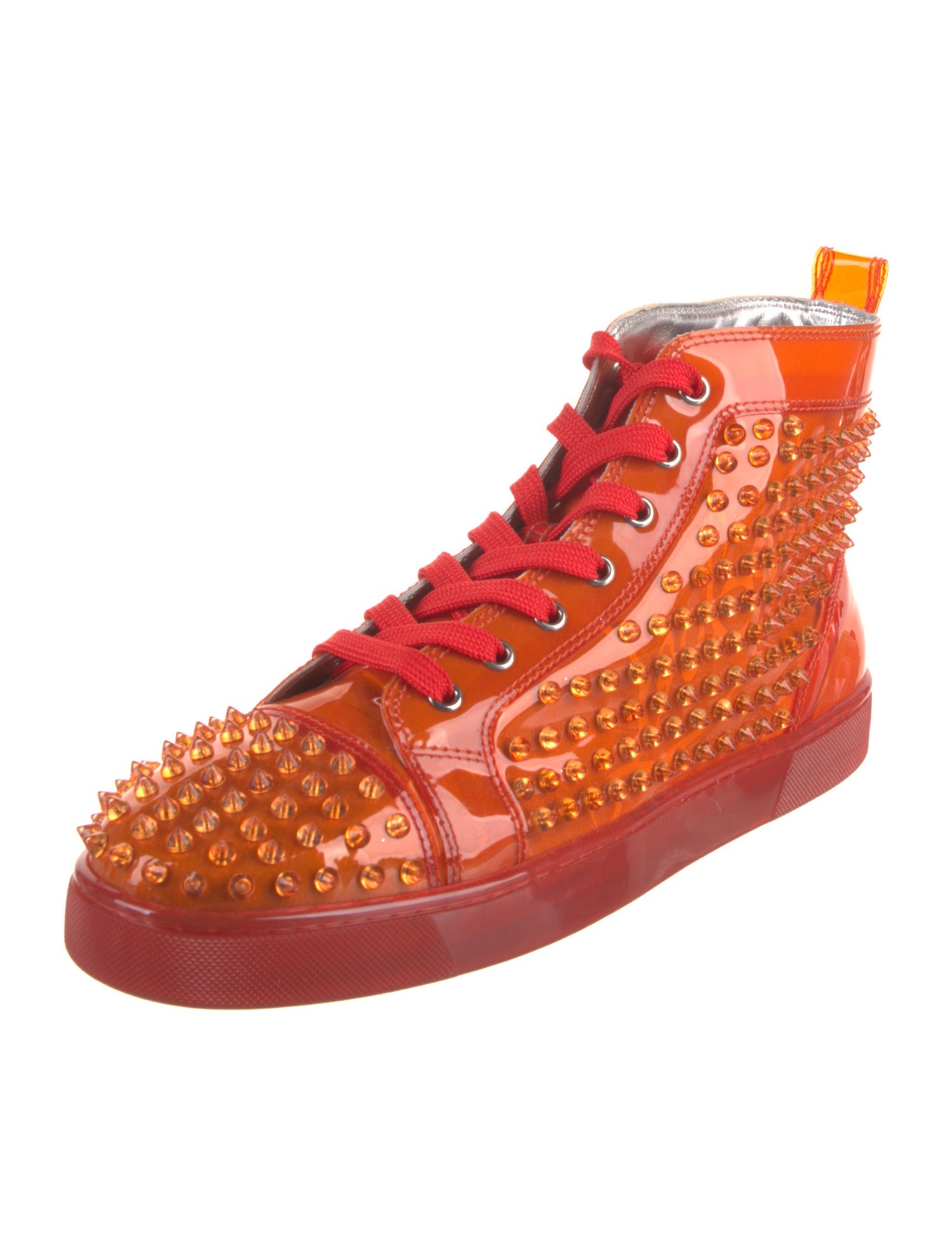 Christian Louboutin PVC Studded Accents Sneakers