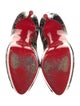 Christian Louboutin Graffiti Print Patent Leather Pumps