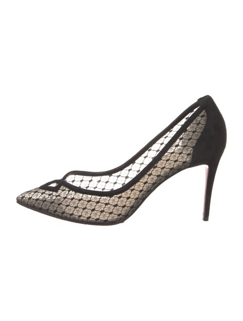 Christian Louboutin Mesh Mesh Accents Pumps