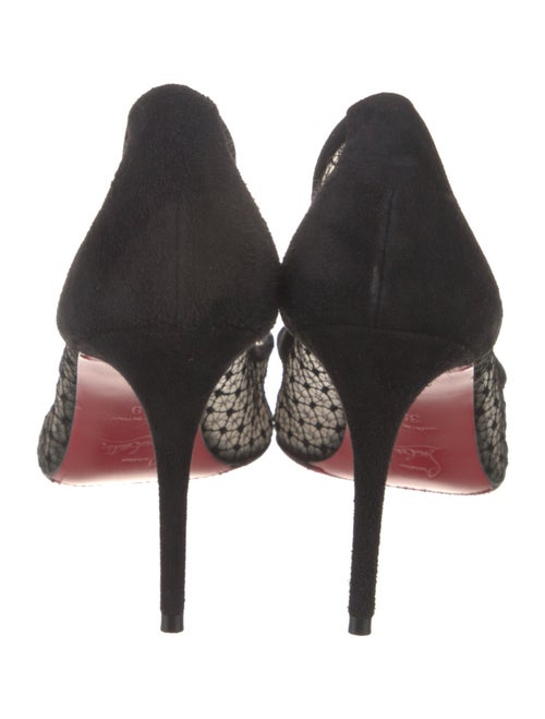 Christian Louboutin Mesh Mesh Accents Pumps