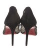 Christian Louboutin Mesh Mesh Accents Pumps