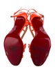 Christian Louboutin Patent Leather T-Strap Sandals