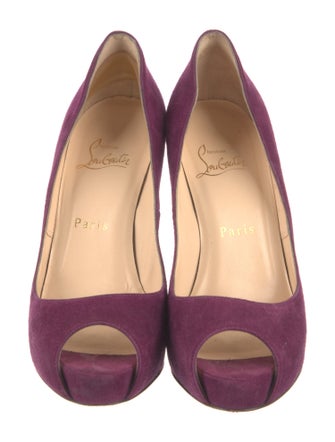 Christian Louboutin Suede Pumps
