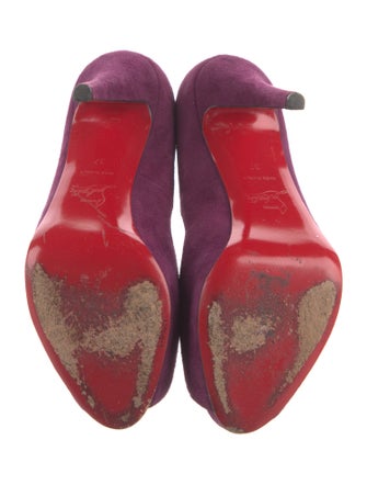Christian Louboutin Suede Pumps