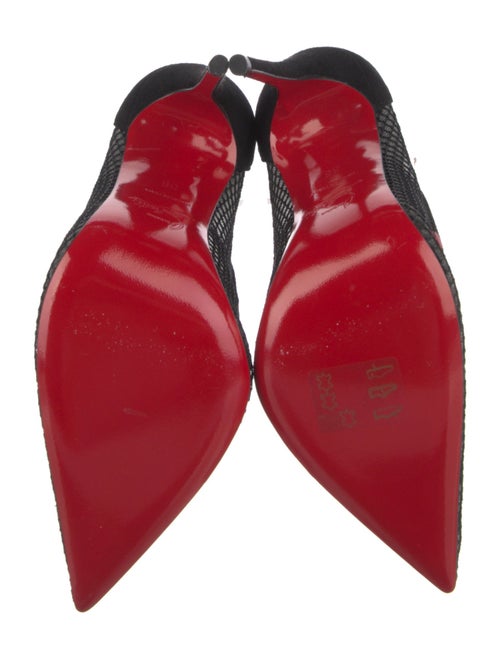 Christian Louboutin Mesh Mesh Accents Pumps