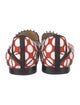 Christian Louboutin Spike Accents Printed Loafers