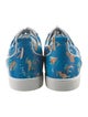Christian Louboutin Leather Printed Athletic Sneakers