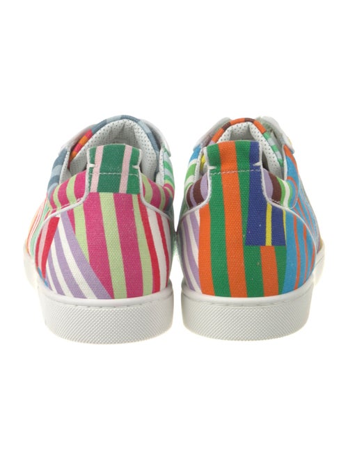 Christian Louboutin Canvas Printed Sneakers