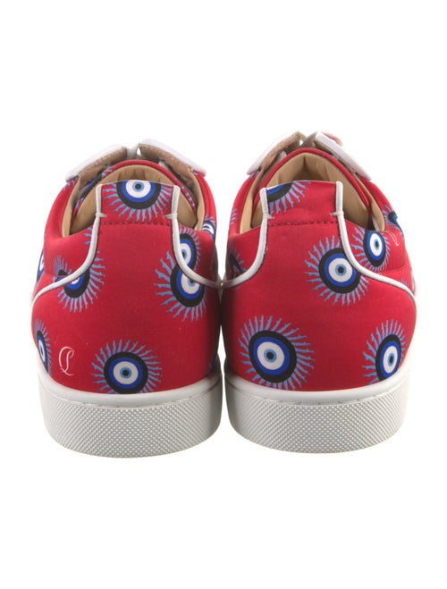 Christian Louboutin Satin Printed Sneakers