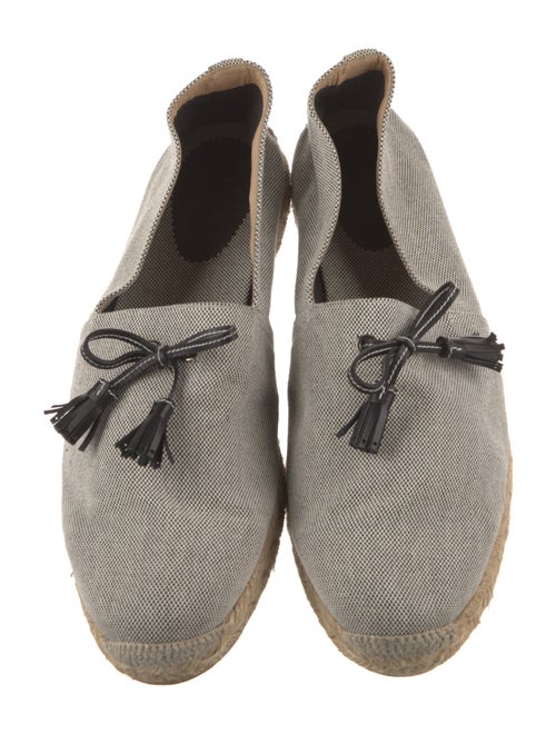 Christian Louboutin Canvas Tassel Accents Espadrilles