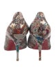 Christian Louboutin Snakeskin Printed Pumps