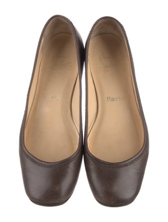 Christian Louboutin Leather Ballet Flats